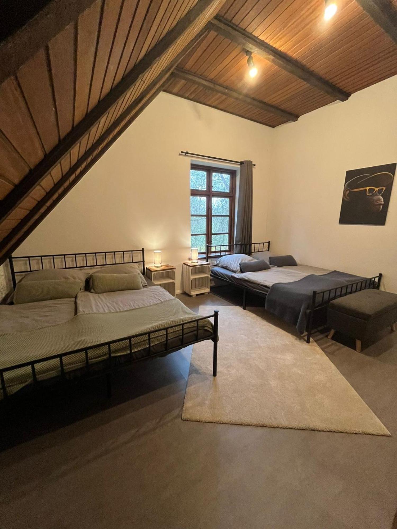 Ruhe Unter Reet-Haus Mit Sauna, Whirlpool Und Kamin Gnarrenburg 외부 사진